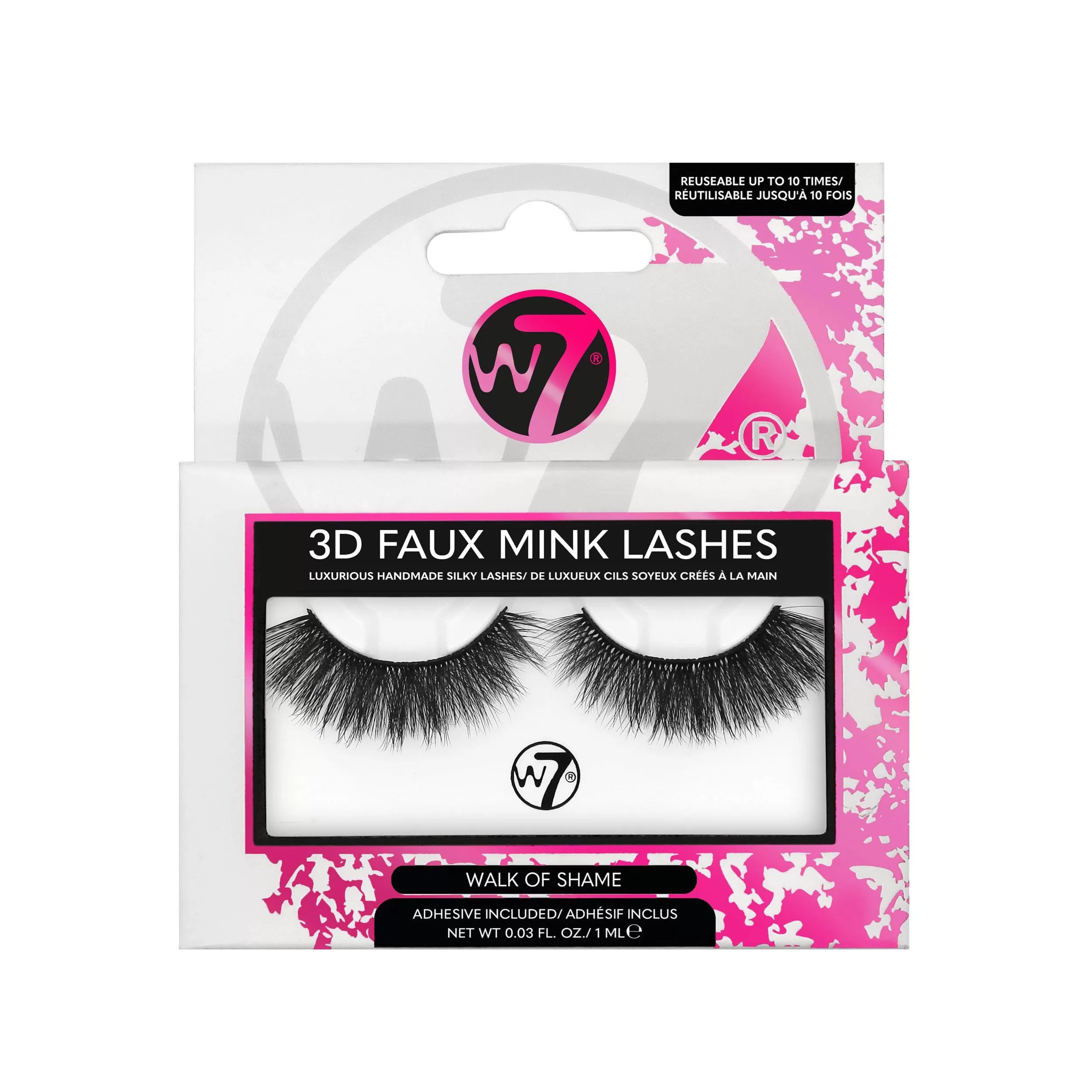 W7 3D Faux Mink Lashes Walk Of Shame | High Quality Tissue Product Online - Product Image W7 3D Faux Mink Lashes Walk Of Shame | High Quality Tissue Product Online - Product Image